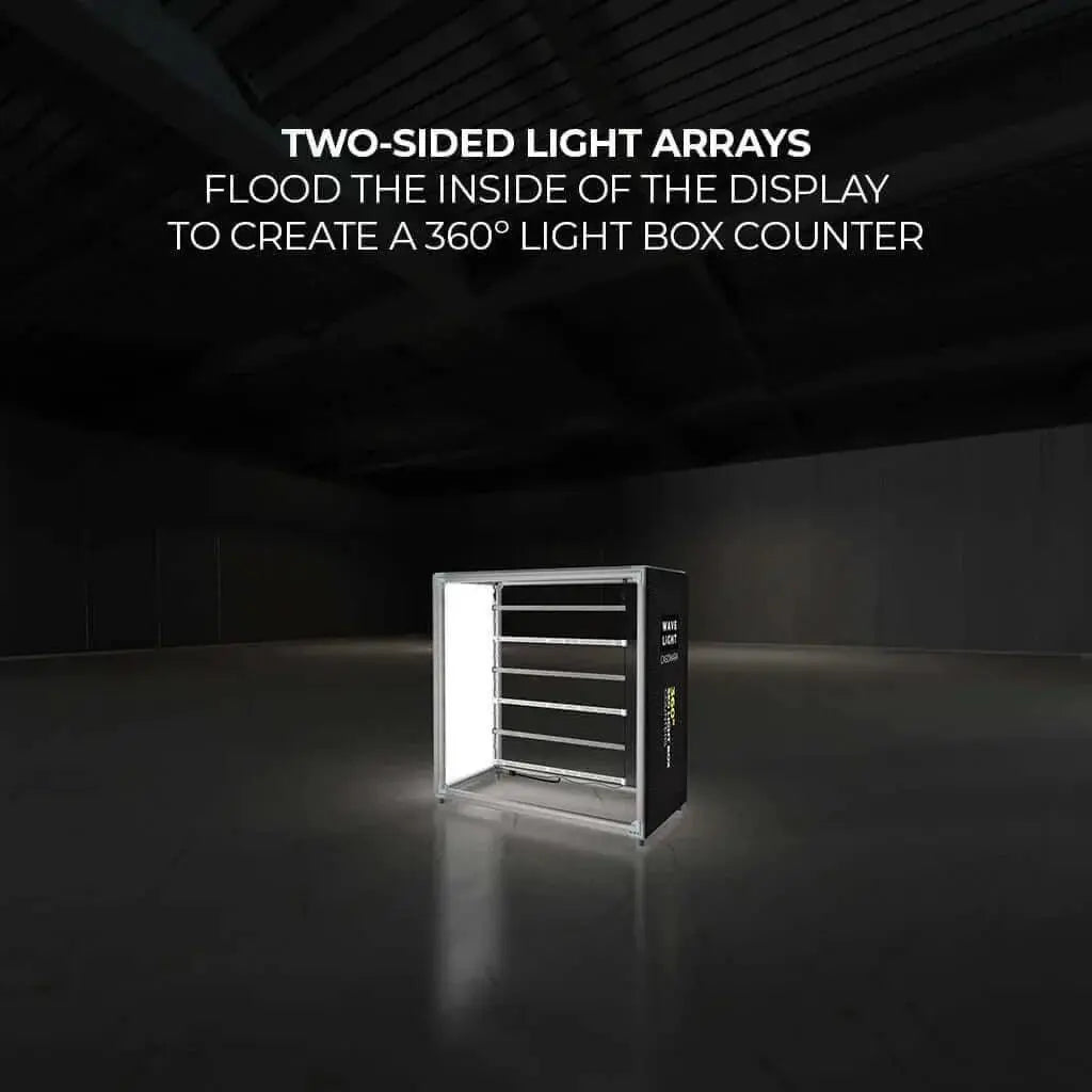 3.5’ Casonara Light Box Counter - 100M