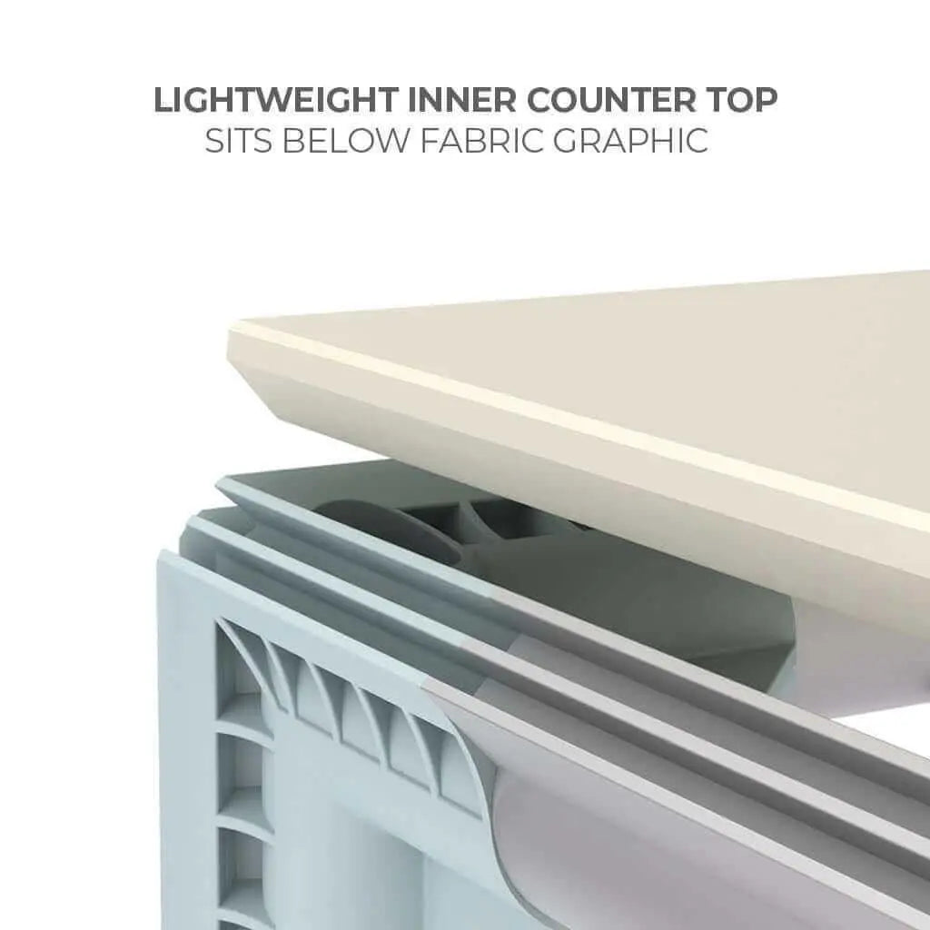 3.5’ Casonara Light Box Counter - 100M