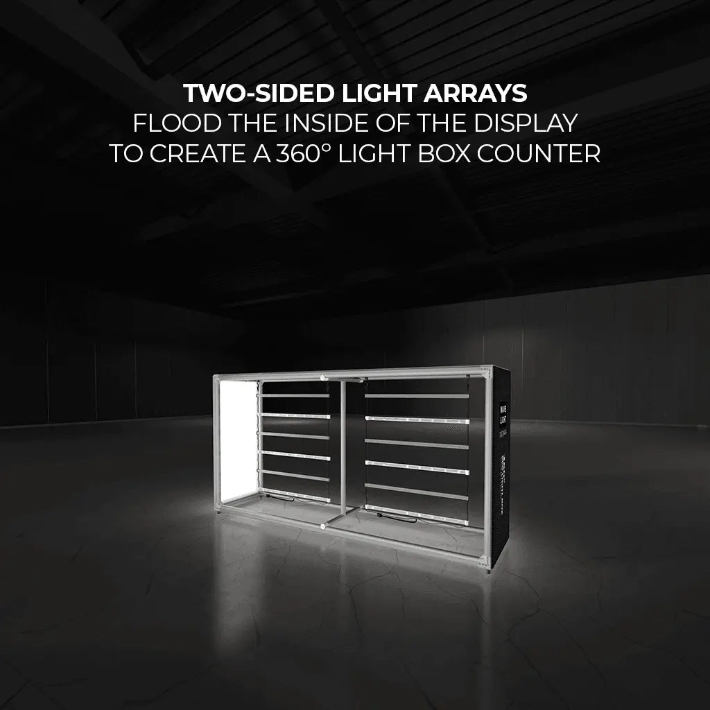 6.5’ Casonara Light Box Counter - 200M