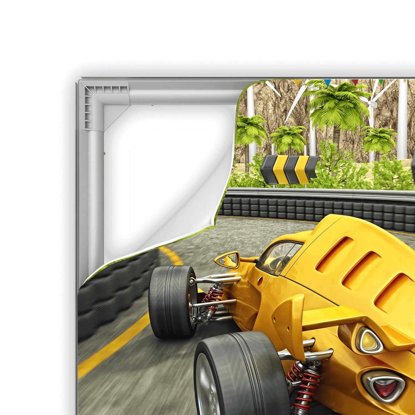 8ft Casonara Backlit Display Wall