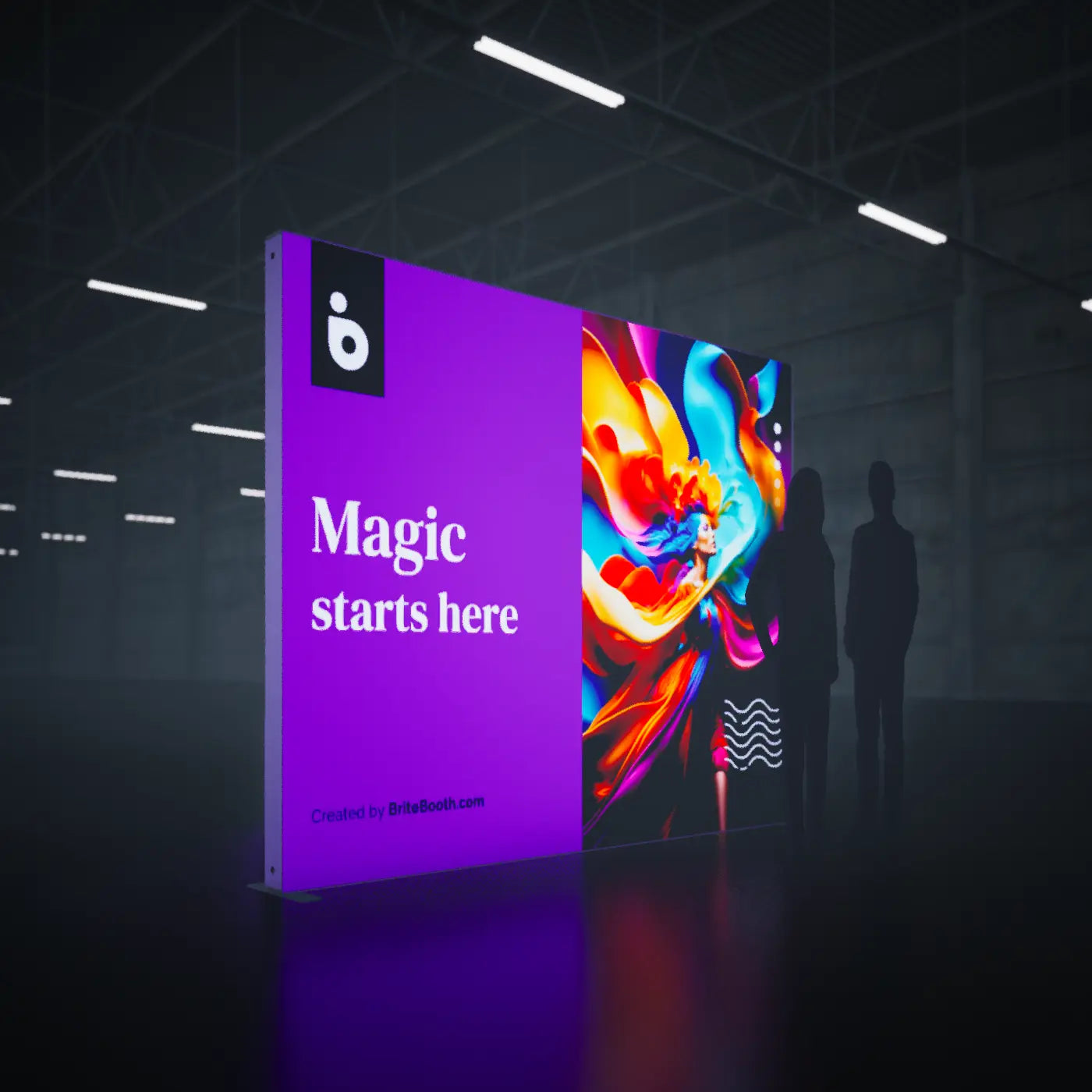 FrameBright SEGO Backlit Display Walls-Trade Show Light Box and ...